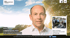 Desktop Screenshot of max-hiegelsberger.at
